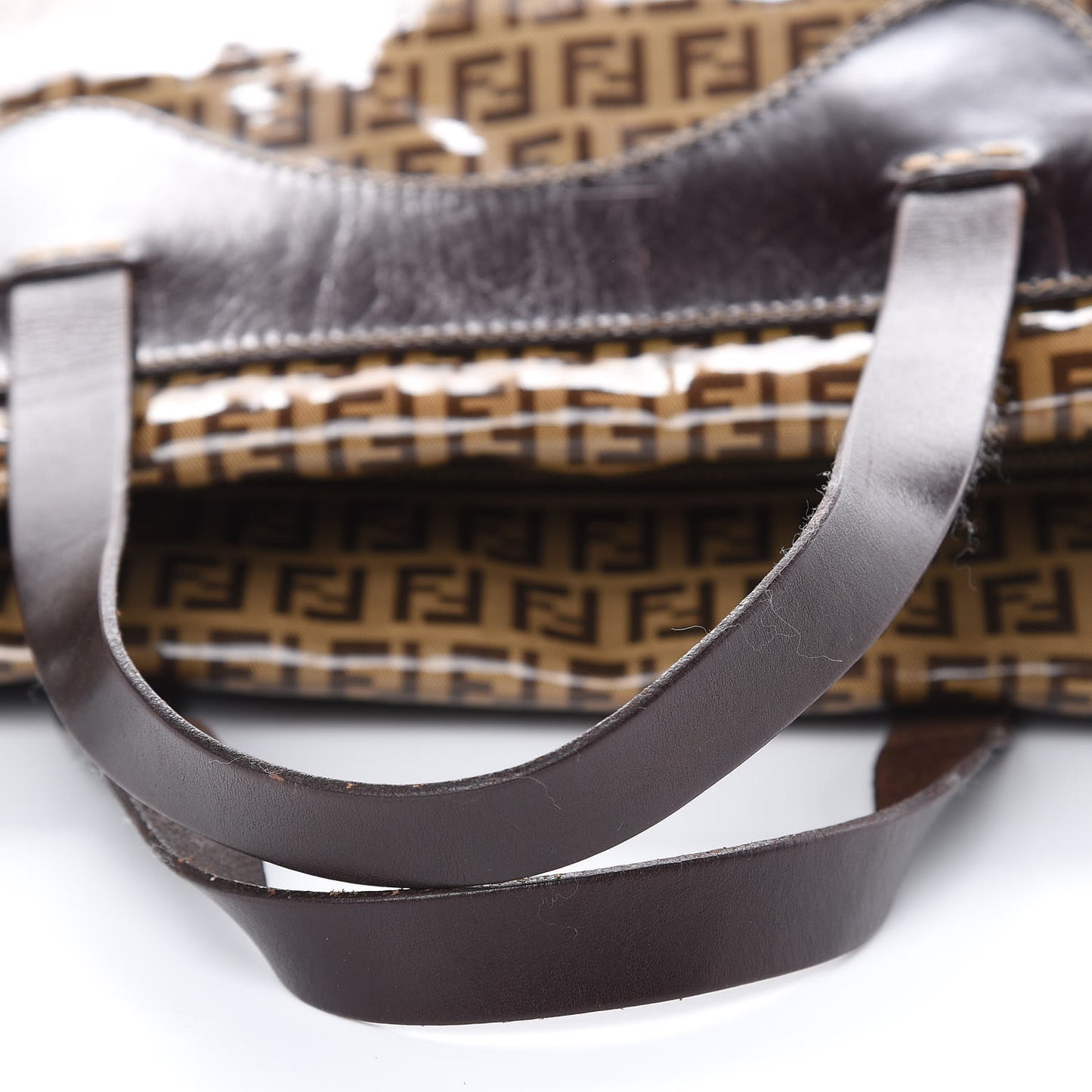 Vinyl Zucchino Large Tote Tobacco