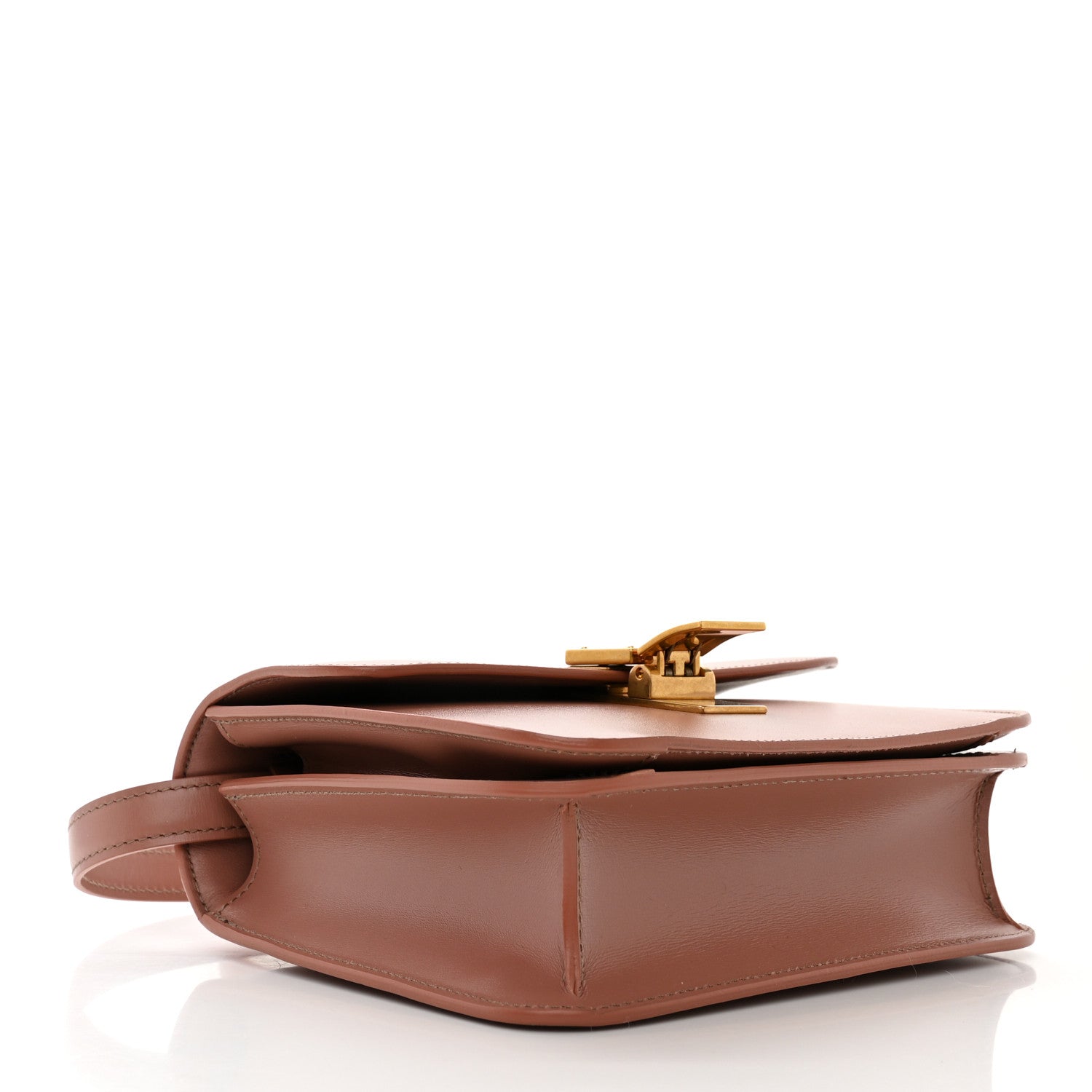 Celine Box Calfskin Teen Classic Box Flap Bag Antique Rose 4 of 11