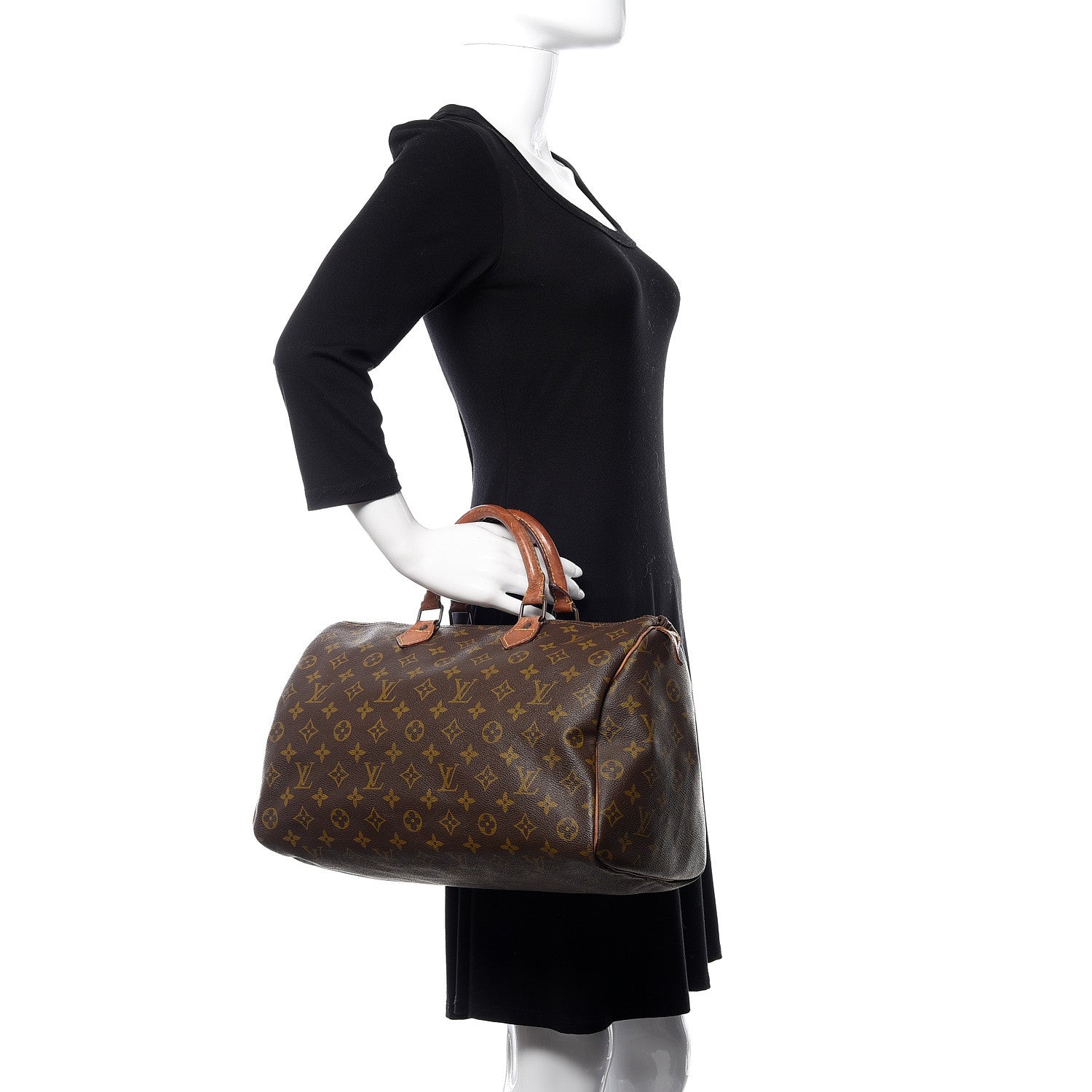 Louis Vuitton Monogram Speedy 35 2 of 17