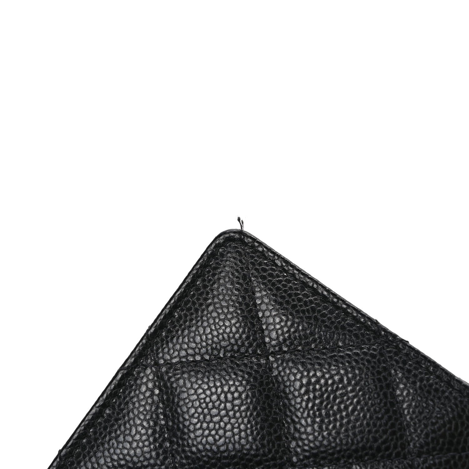 Chanel Caviar Quilted Flap Card Holder On Chain Black 8 of 9