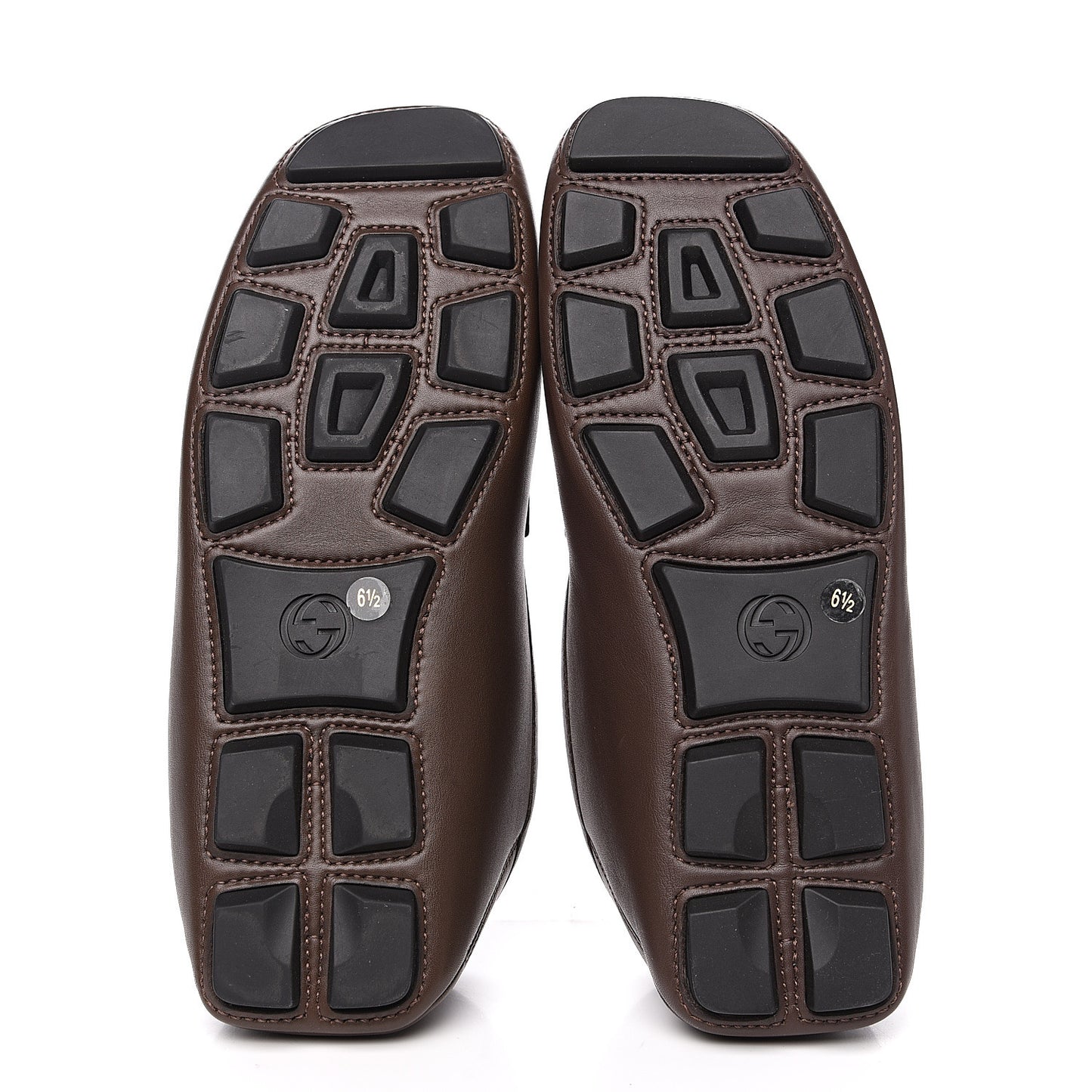 Nappa Mens Bee Driver Loafers 6.5 Cuir