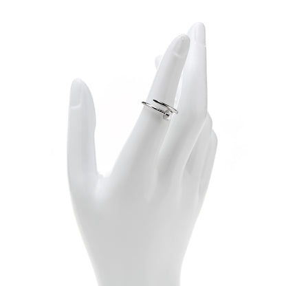 Cartier 18K White Gold Small Juste Un Clou Ring 53 6.25 2 of 6