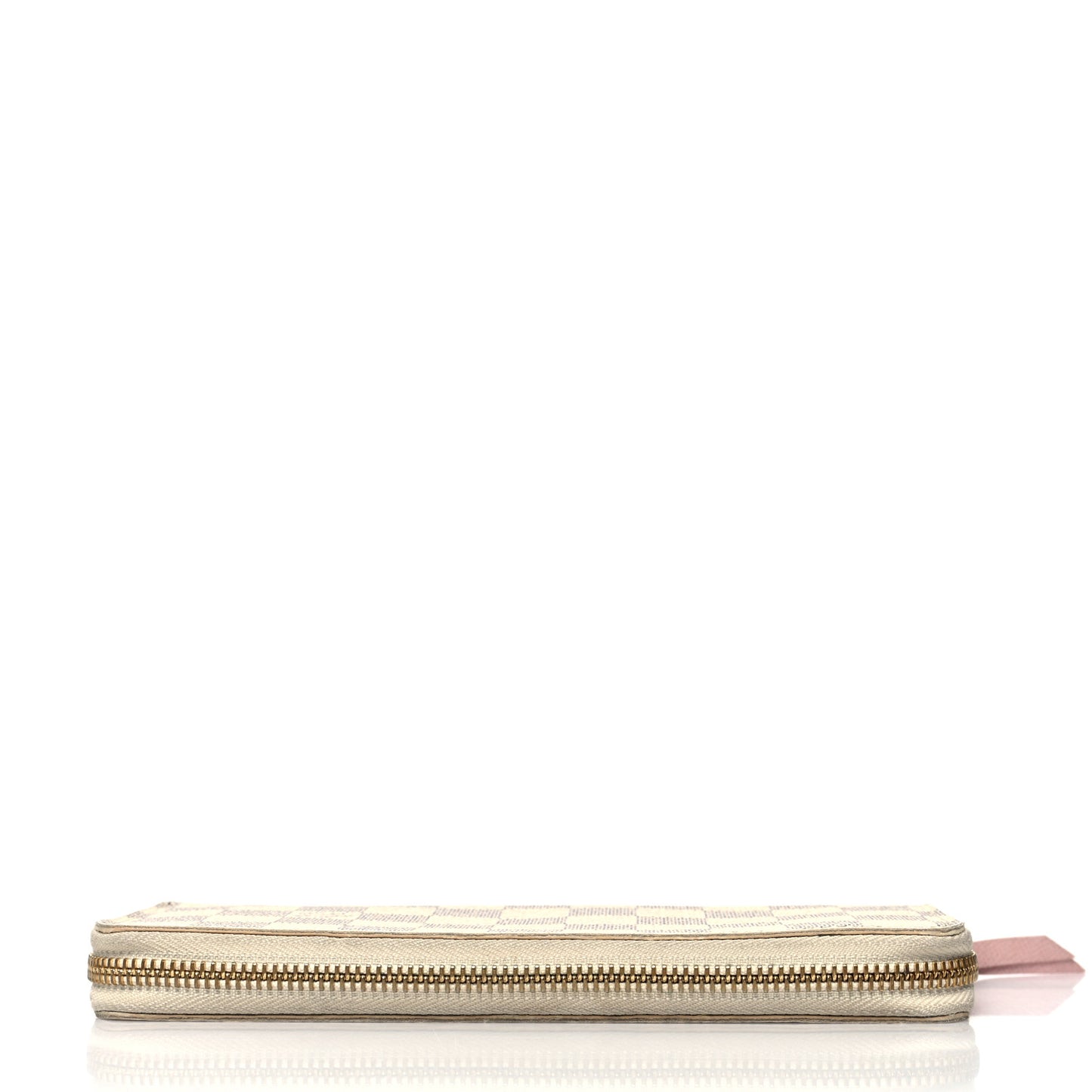 Damier Azur Clemence Wallet Rose Ballerine