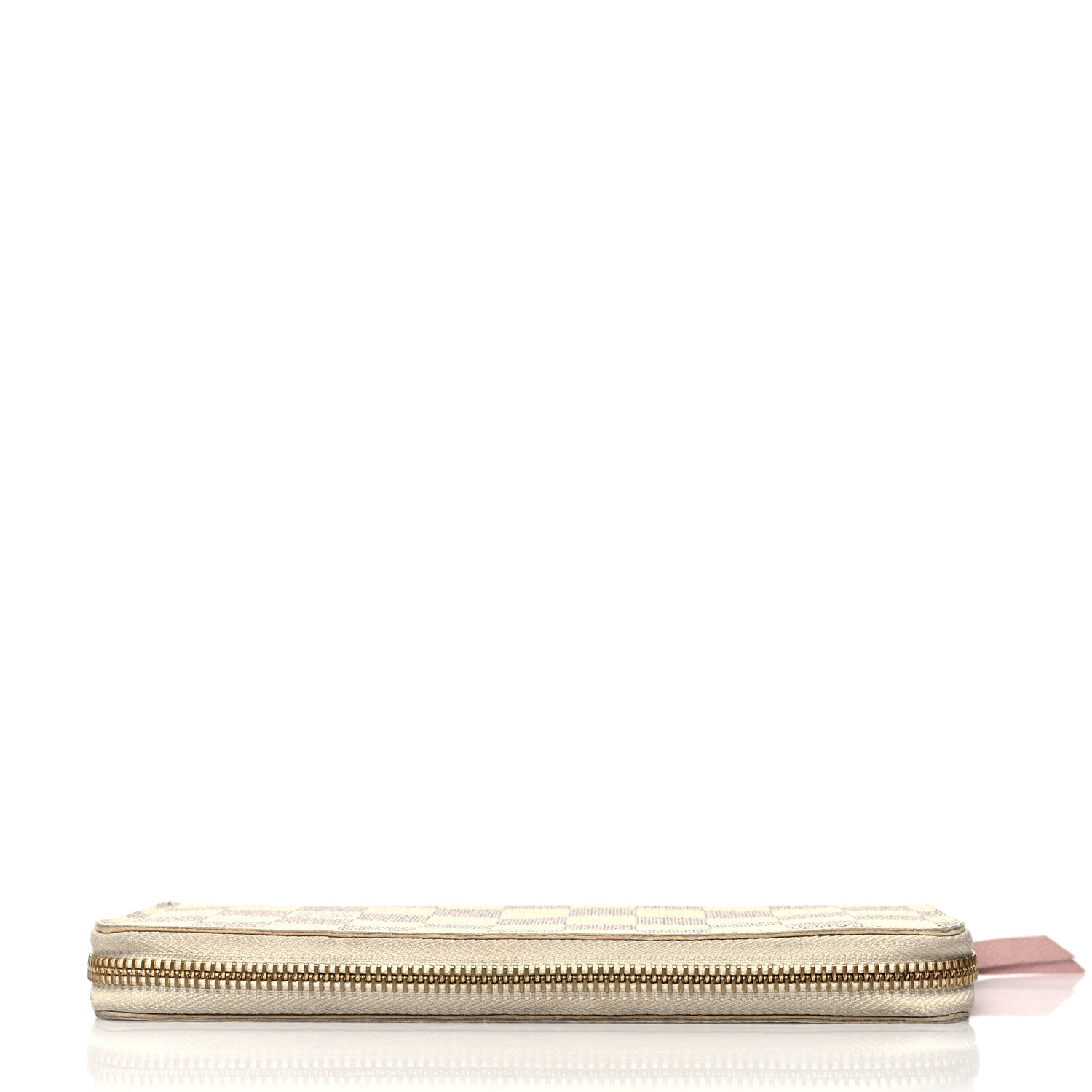 Louis Vuitton Damier Azur Clemence Wallet Rose Ballerine 10 of 11