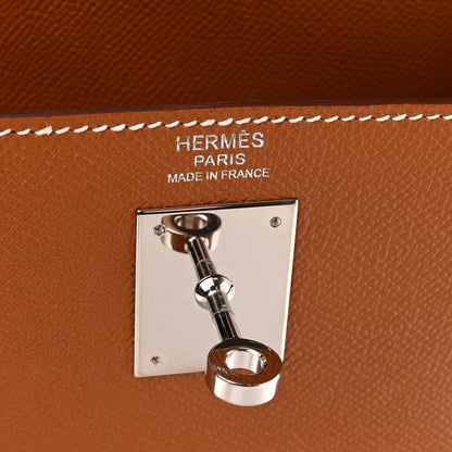 Hermes Epsom Kelly Sellier 32 Gold 6 of 10