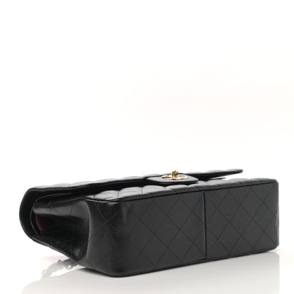 Chanel Caviar Quilted Jumbo Double Flap Black 3 of 13