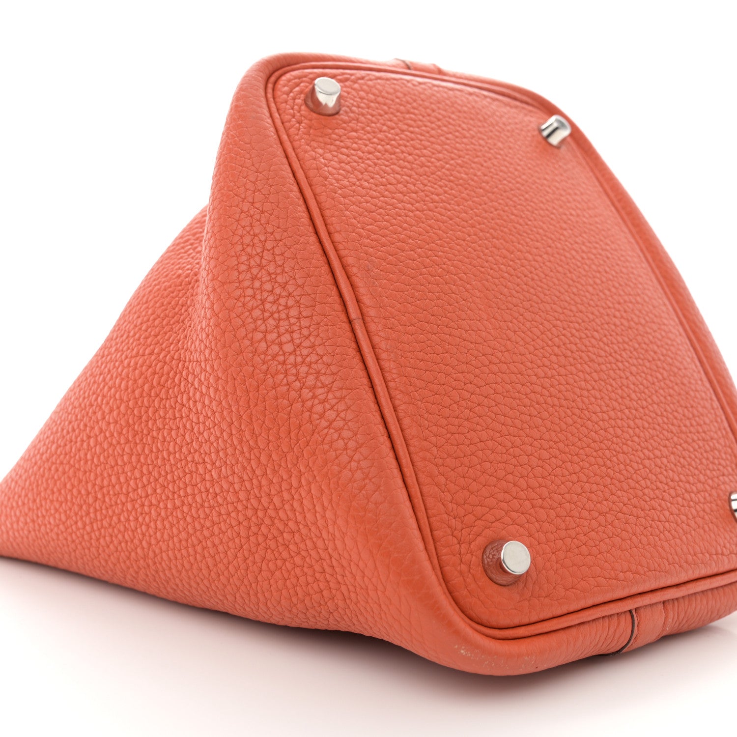 Hermes Taurillon Clemence Picotin Lock 18 PM Orange 9 of 13
