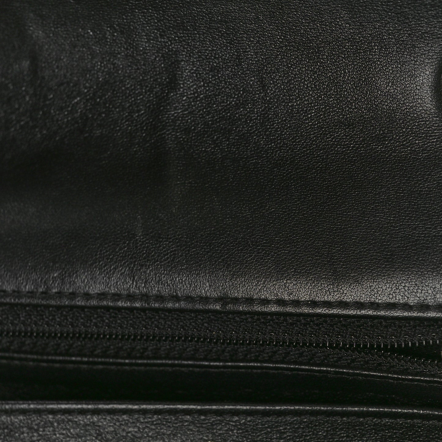 Lambskin Quilted Studded Mini Rectangular Flap Black