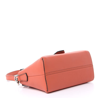Fendi Vitello Dolce Mini By The Way Boston Bag Papavero 4 of 11