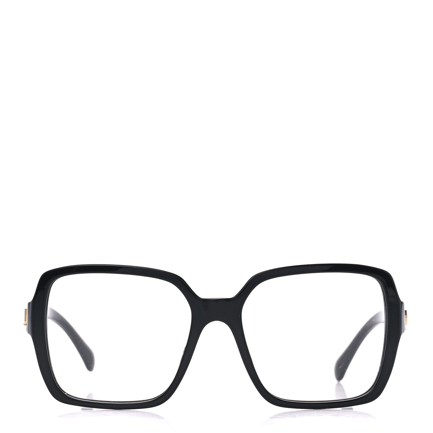 Acetate Square Eyeglasses 5408 Black