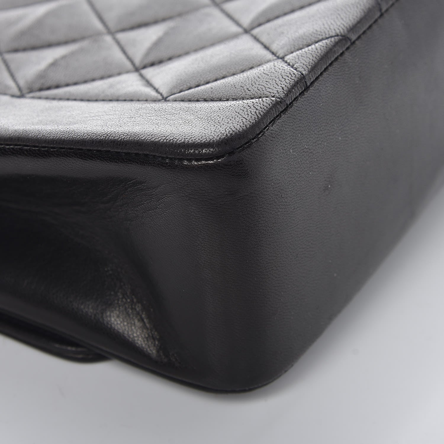 Chanel Lambskin Quilted Small Single Flap Black 12 of 13