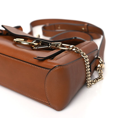 Chloe Calfskin Mini Faye Day Shoulder Bag Tan 9 of 9