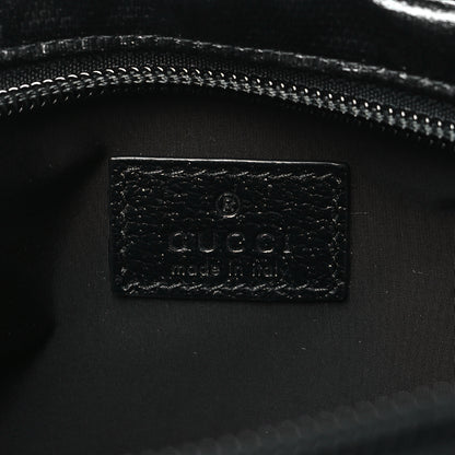 Gucci GG Crystal Monogram Mini Shoulder Bag Black 6 of 10