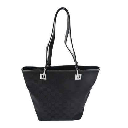 Gucci Monogram Small Bucket Tote Black 1 of 10