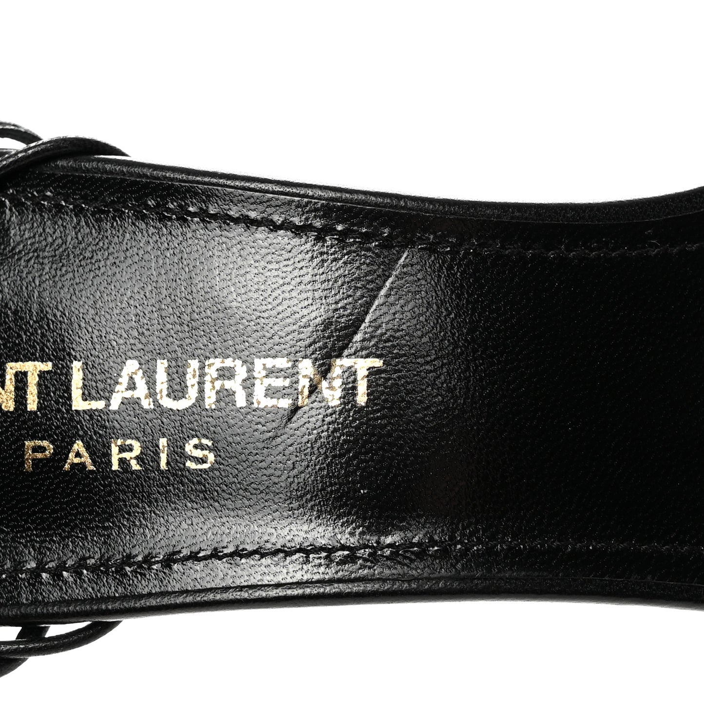 Calfskin Lexi 90 Ankle Strap Sandals 36 Black