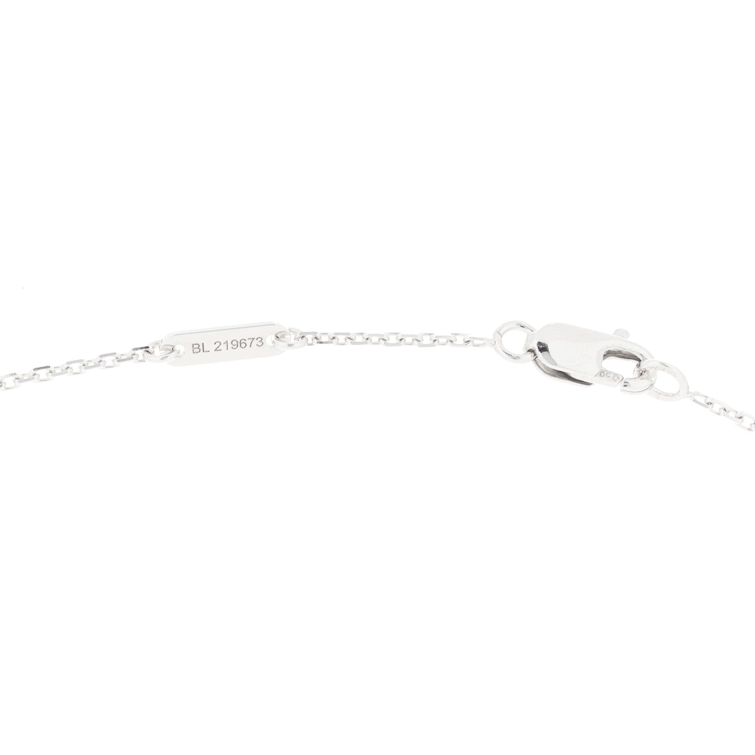 Van Cleef & Arpels 18K White Gold Turquoise Sweet Alhambra Butterfly Pendant Necklace 3 of 5