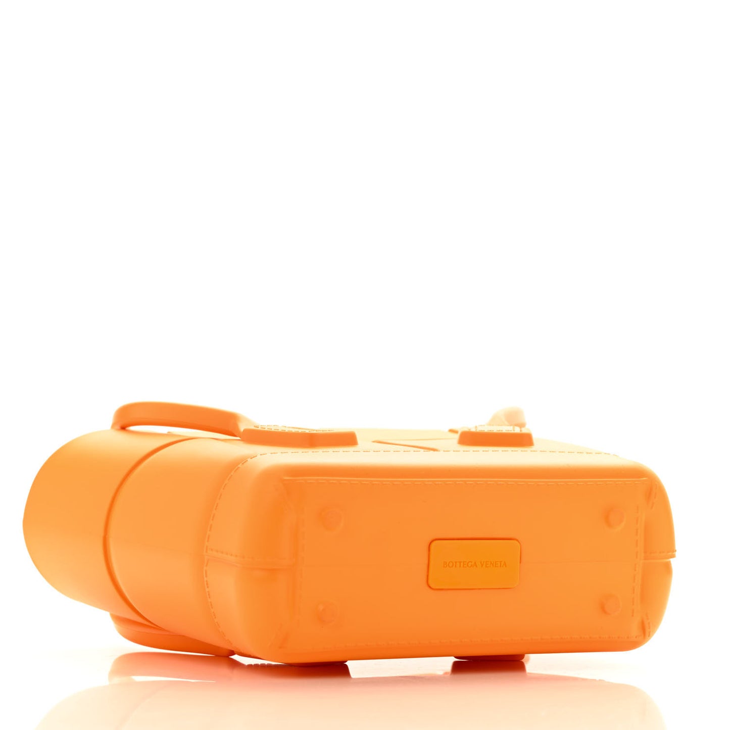 Rubber Maxi Intrecciato Mini Arco Tangerine