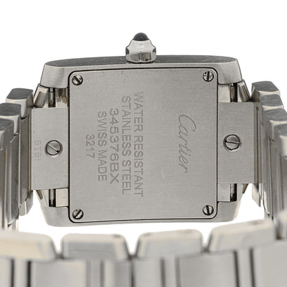 Cartier Stainless Steel 20mm Tank Francaise Quartz Watch 4 of 5