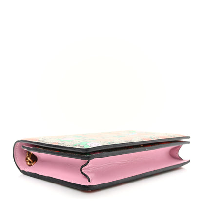 Gucci GG Supreme Monogram Strawberry Chain Wallet 4 of 9