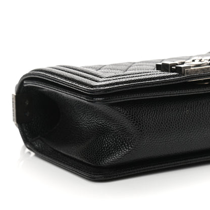 Chanel Caviar Quilted Small Boy Flap Black 9 of 11