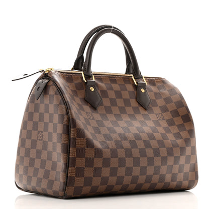 Louis Vuitton Damier Ebene Speedy 30 3 of 11