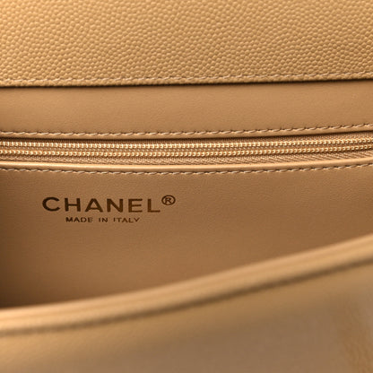 Chanel Shiny Caviar Preppy Coco Small Flap Beige 6 of 10