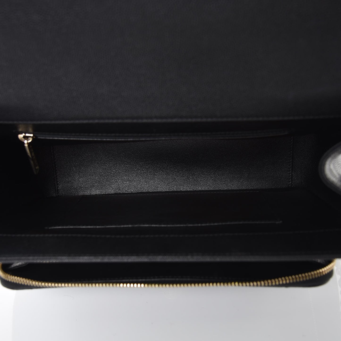 Caviar Quilted Large Business Affinity Flap Black
