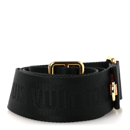 Louis Vuitton Monogram Multi Pochette Accessories Bandouliere Shoulder Strap Black 2 of 4