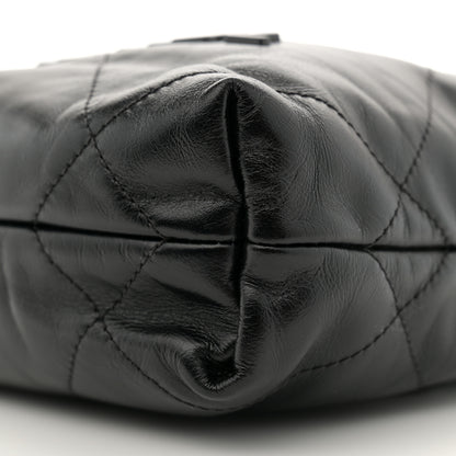 Chanel Shiny Calfskin Quilted Mini Chanel 22 So Black 10 of 12
