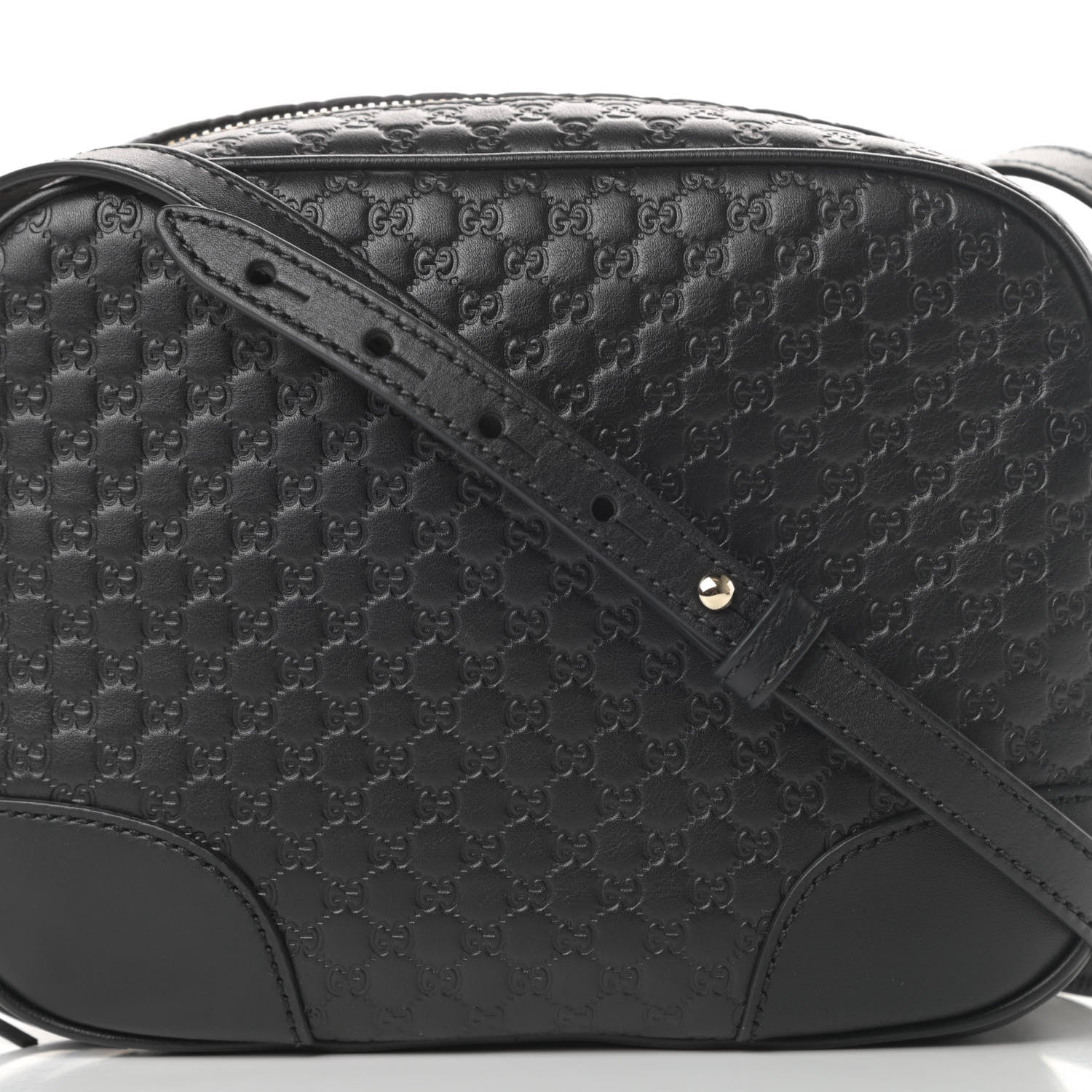 Gucci Microguccissima Mini Bree Messenger Bag Black 9 of 12