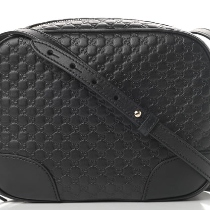 Gucci Microguccissima Mini Bree Messenger Bag Black 9 of 12