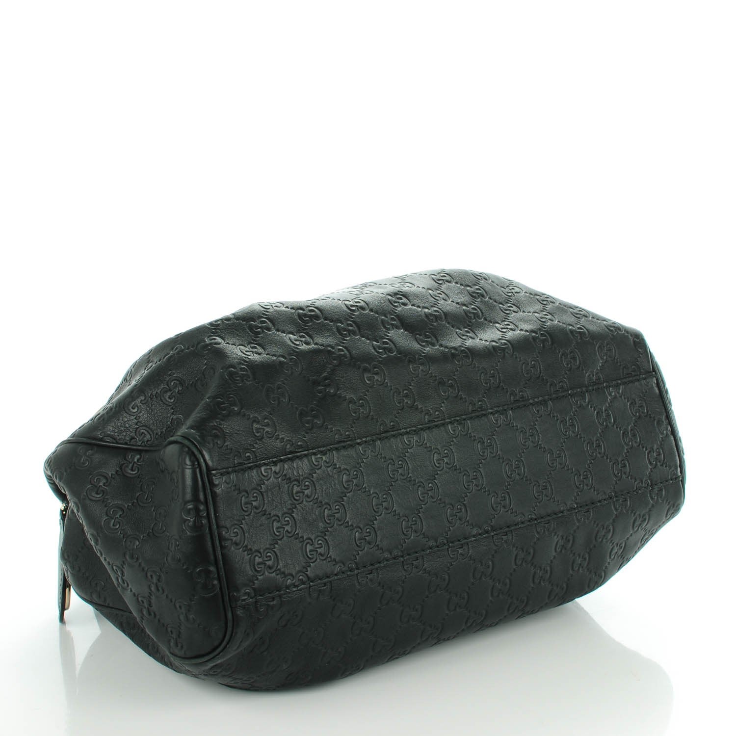 Gucci Guccissima Medium Sukey Tote Black 4 of 7