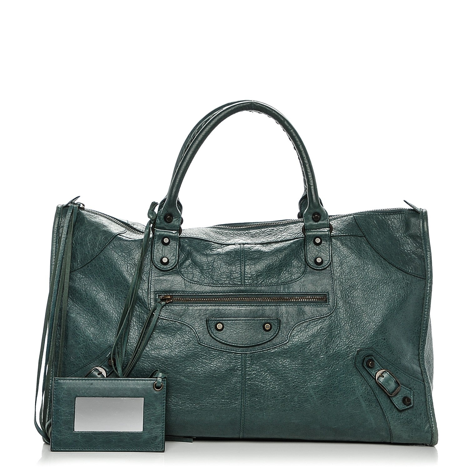 Balenciaga Agneau Classic Hardware Work Vert Menthe 1 of 9