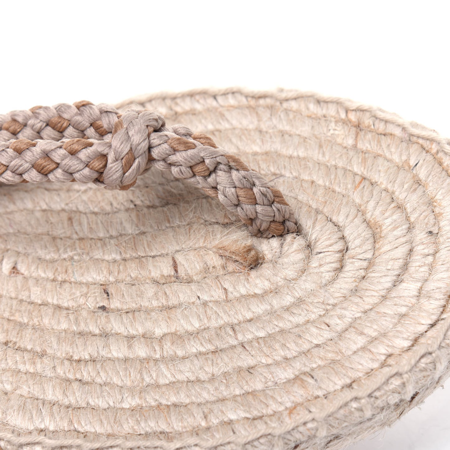 Cotton Embroidered Diorexpress Rope Sandals 35.5 Cream