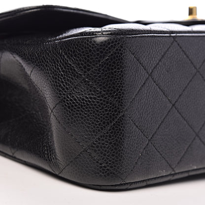 Chanel Caviar Quilted Jumbo Double Flap Black 11 of 13