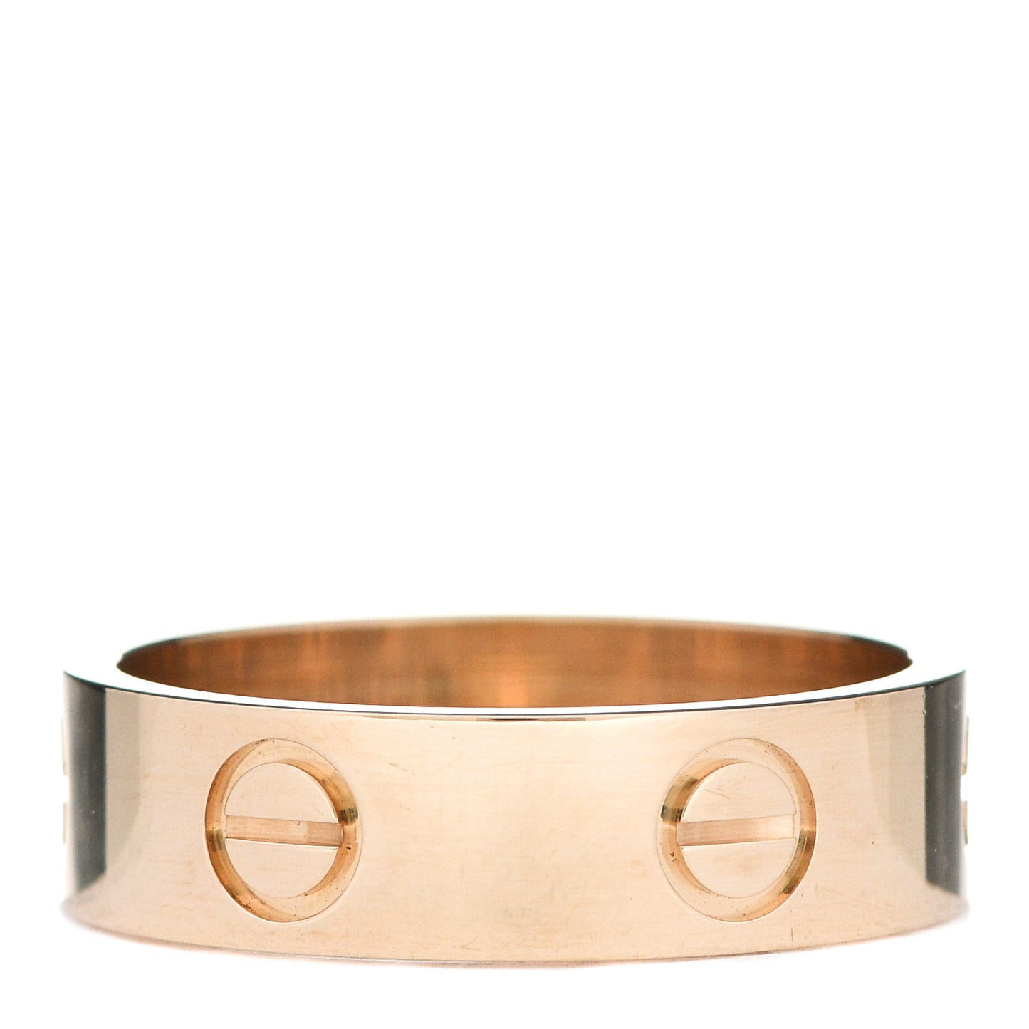 18K Yellow Gold 5.5mm LOVE Ring 55 7.25