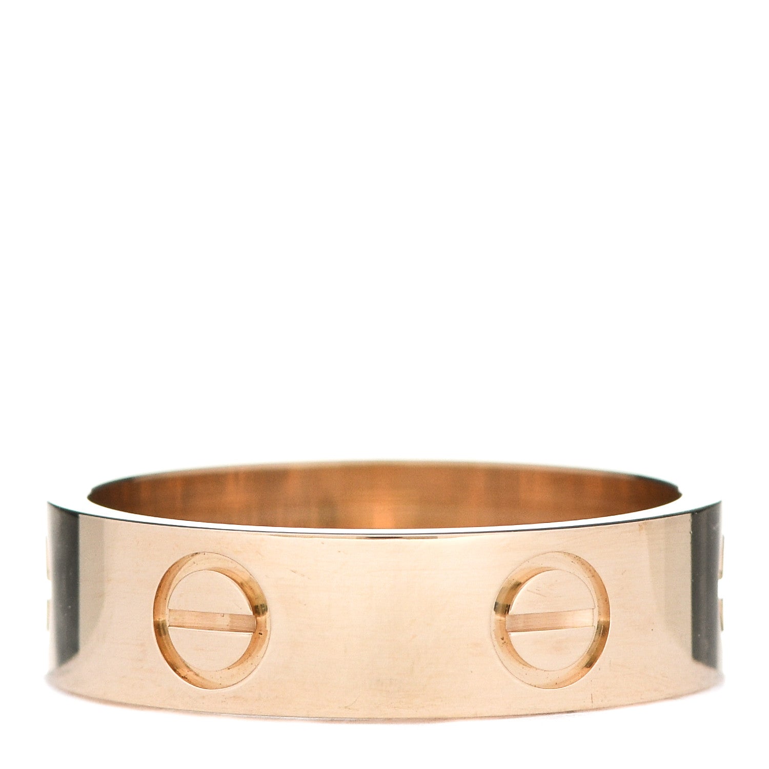 Cartier 18K Yellow Gold 5.5mm LOVE Ring 55 7.25 3 of 5