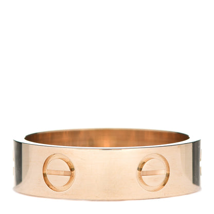 Cartier 18K Yellow Gold 5.5mm LOVE Ring 55 7.25 3 of 5