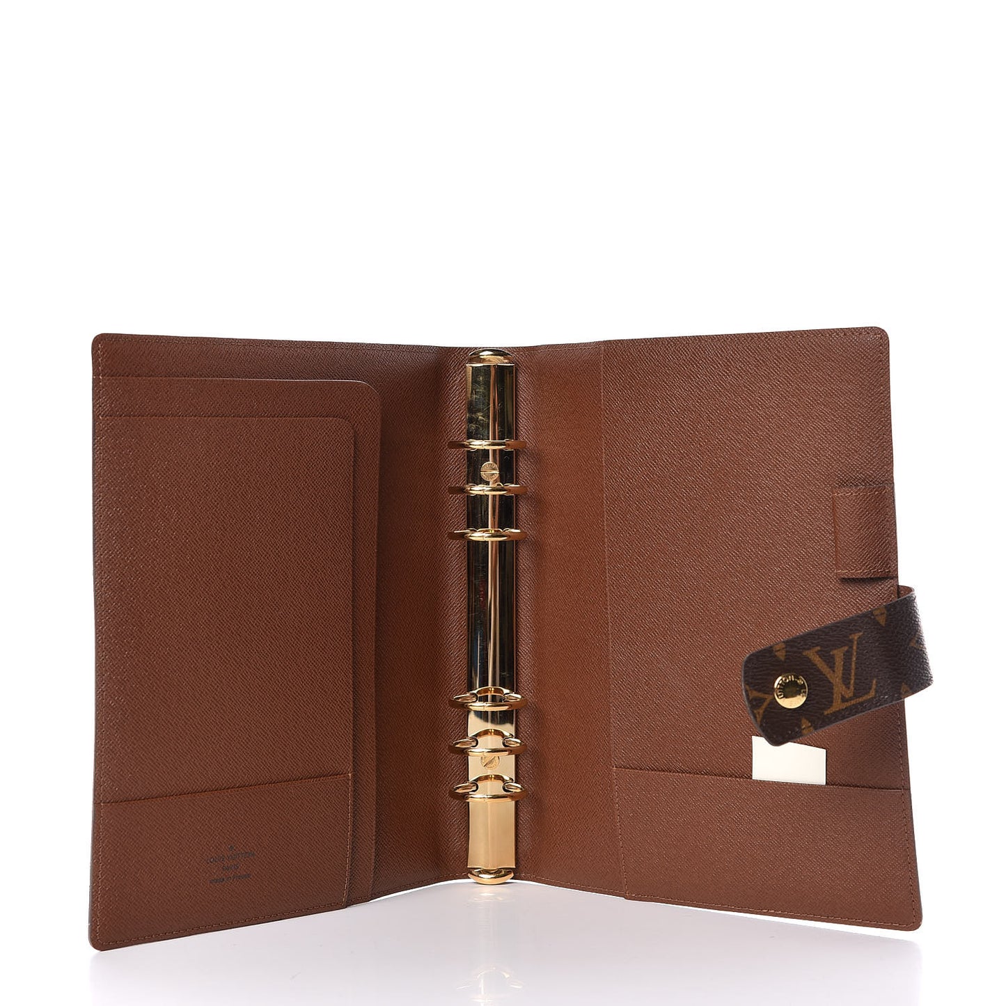 Monogram Large Ring Agenda Cover