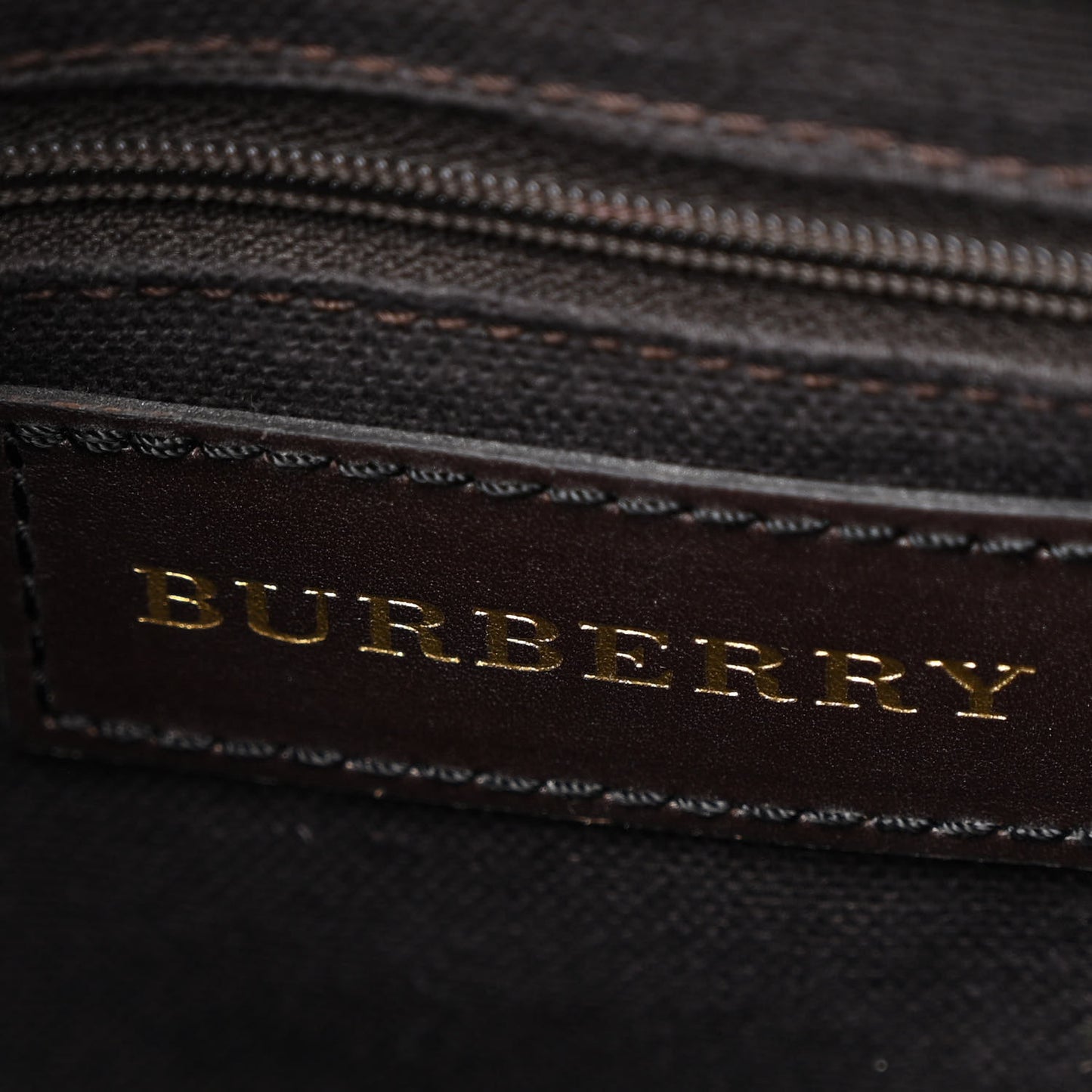 Haymarket Check Medium Regent Tote Chocolate