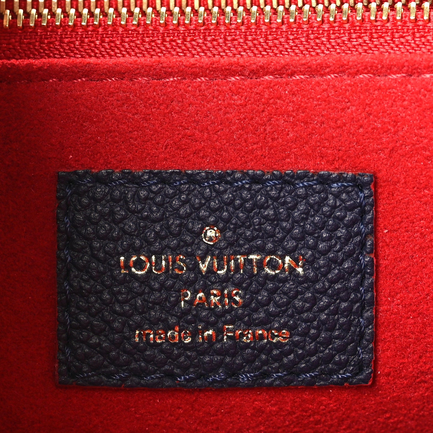 Empreinte Vavin PM Marine Rouge