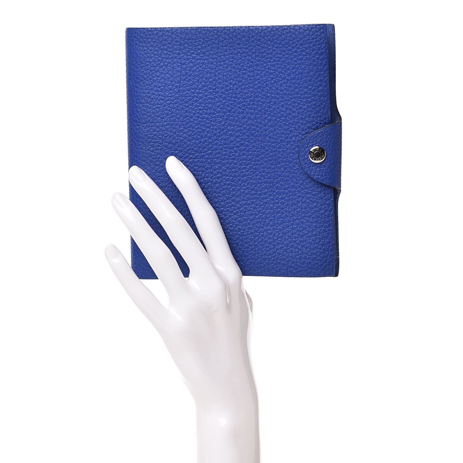 Hermes Togo Ulysse PM Notebook Cover Bleu Electrique 2 of 7