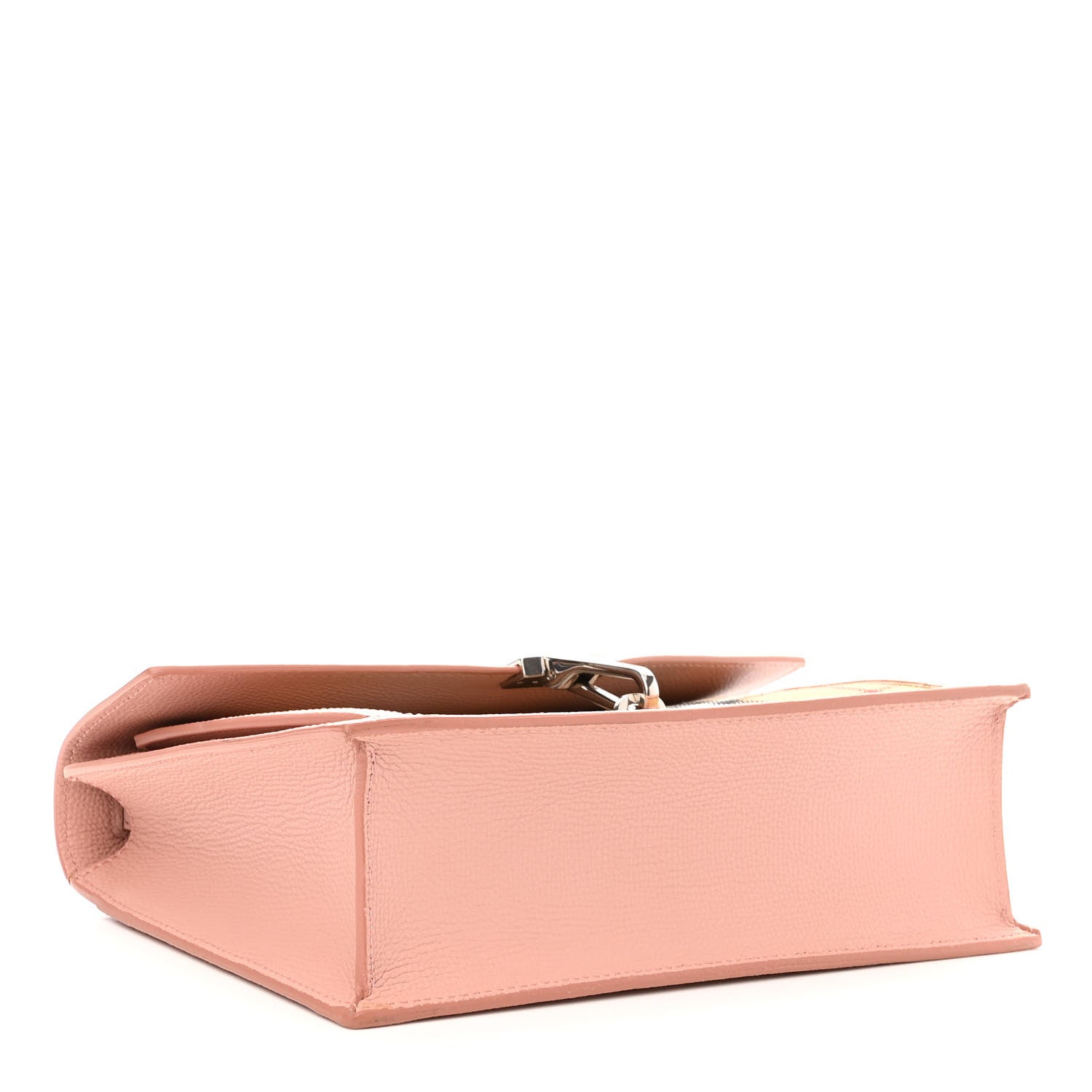 Burberry Grainy Calfskin Vintage Check Small Macken Crossbody Bag Ash Rose 4 of 10