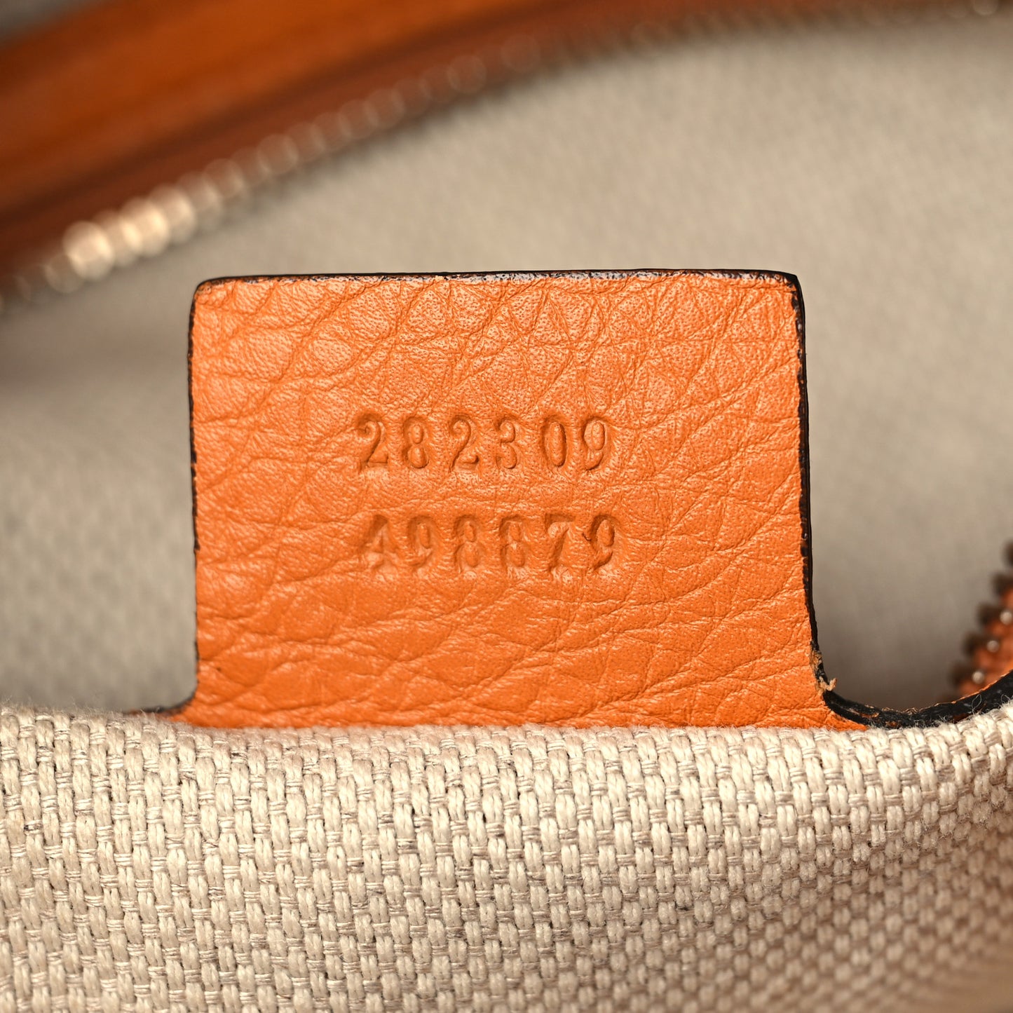 Pebbled Calfskin Medium Soho Shoulder Bag Curcuma