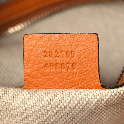 Gucci Pebbled Calfskin Medium Soho Shoulder Bag Curcuma 7 of 14