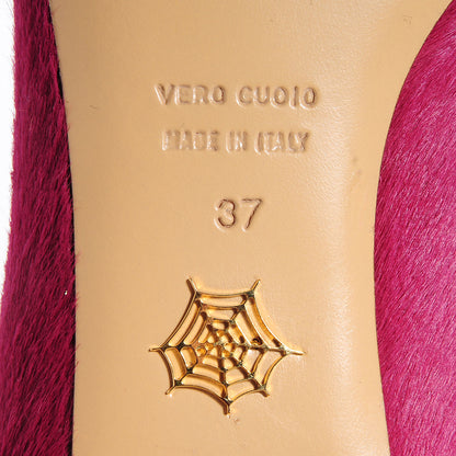 FASHIONPHILE CHARLOTTEOLYMPIAPonyHairKittyFlats37Fuchsia 6 of 6
