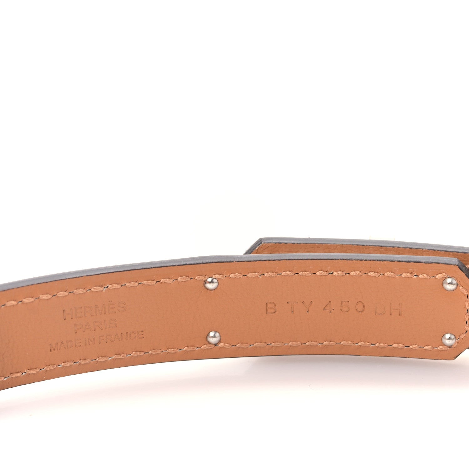 Hermes Hunter Calfskin Kelly 18 Duo Belt Rouge Sellier 3 of 4
