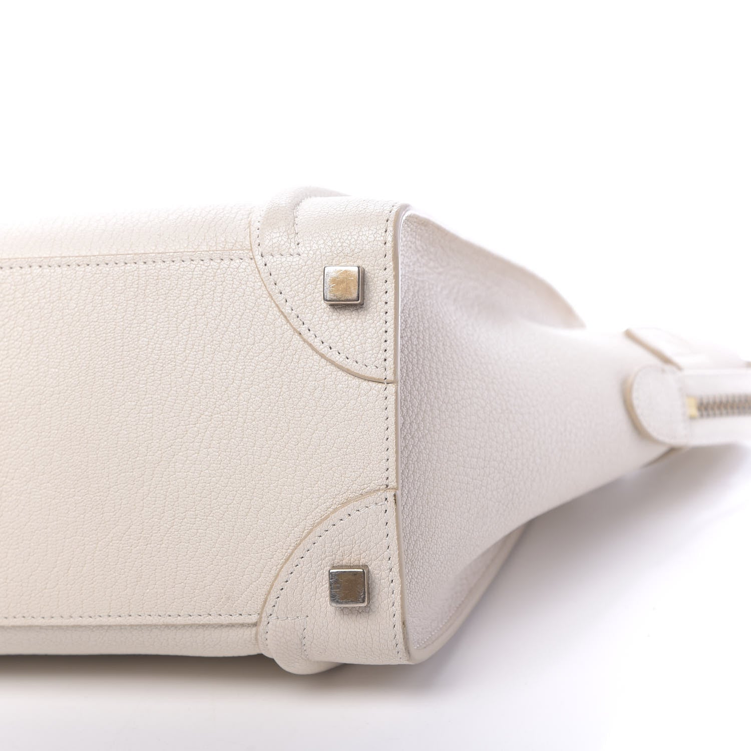 Celine Goatskin Micro Luggage White 12 of 12