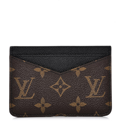 Louis Vuitton Monogram Macassar Neo Porte-Cartes Card Holder 1 of 6