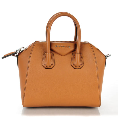Givenchy Sugar Goatskin Mini Antigona Caramel 1 of 7